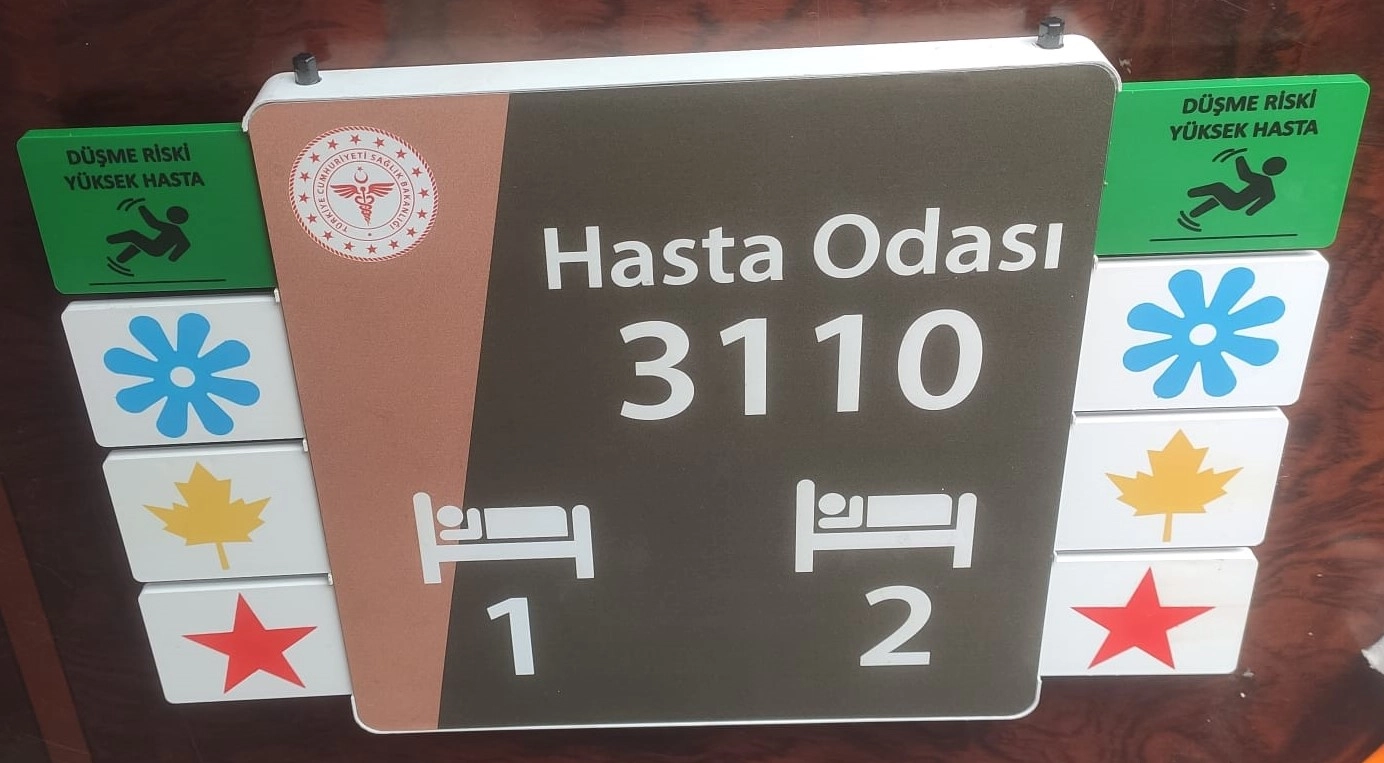 Hasta Tanımlayıcı İzolasyon Figürler -Tuşlu Kilitli Model 01