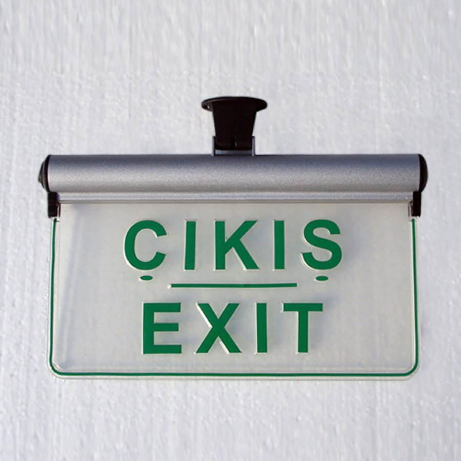 Acil Çıkış Armatürü - Çıkış - Exit