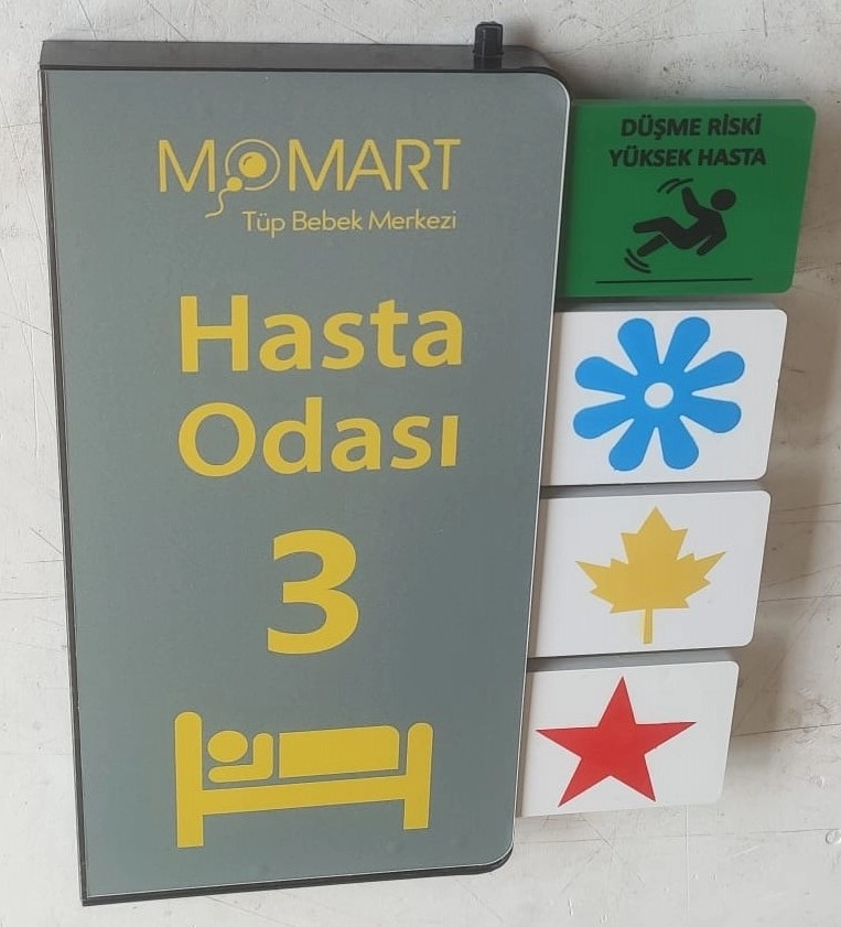 Hasta Tanımlayıcı İzolasyon Figürleri - Tuşlu Model 03