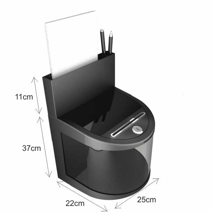 Dilek Şikayet ve Öneri Kutusu-3 Hazneli-Maksi Boy-Premium