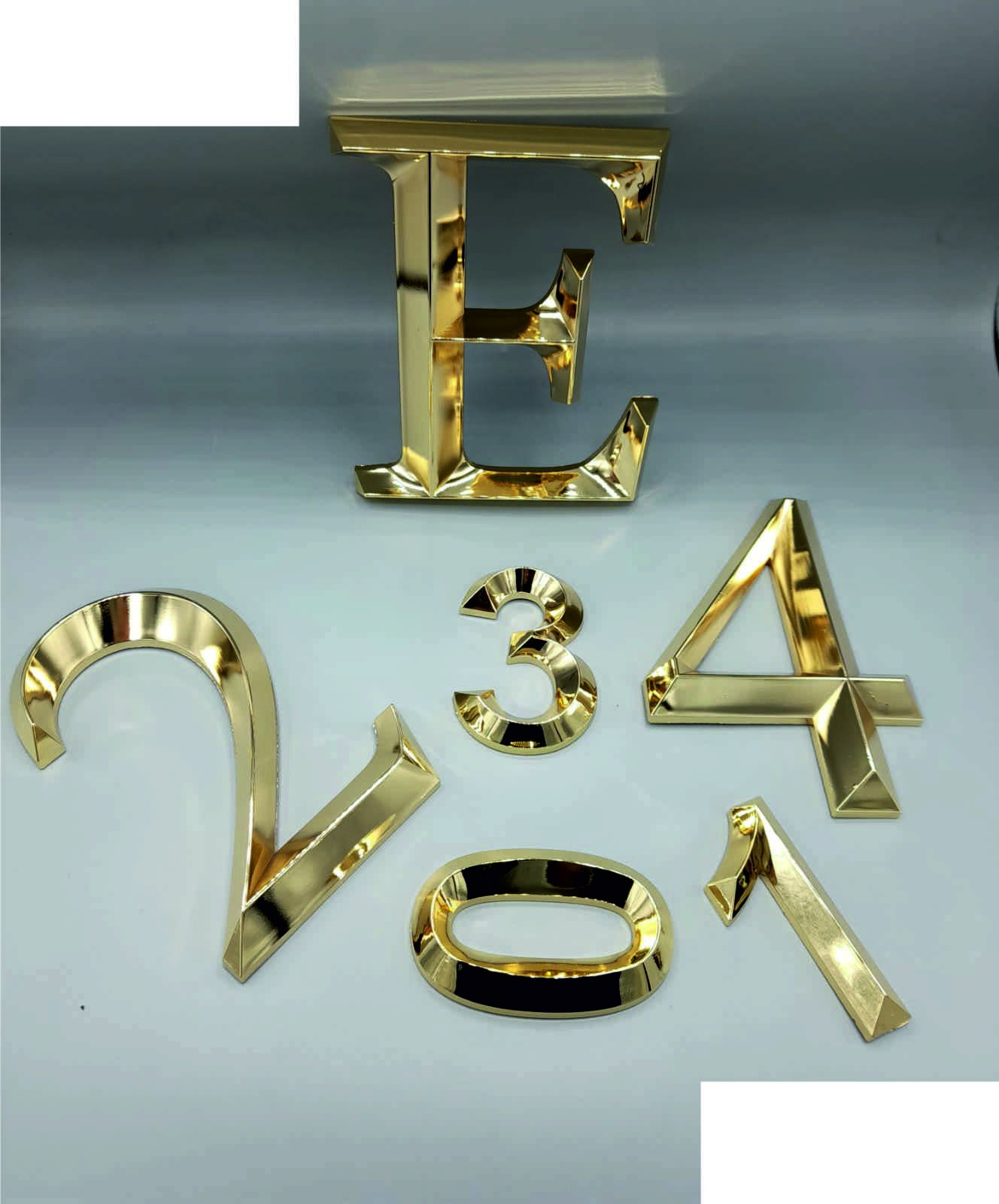 Altın Harf&Rakam 3D (10cm)