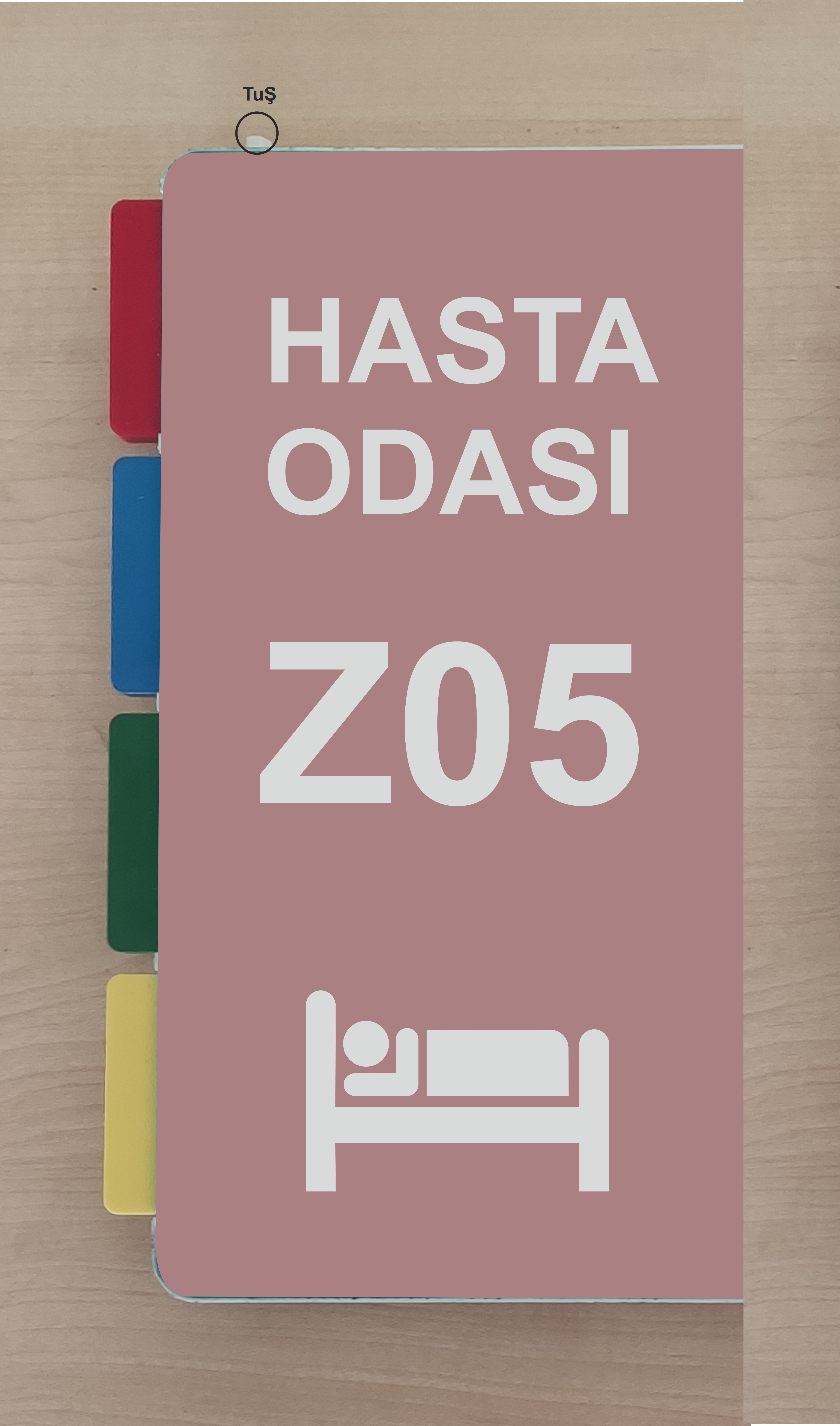 Hasta Tanımlayıcı İzolasyon Figürleri - Tuşlu Model 03