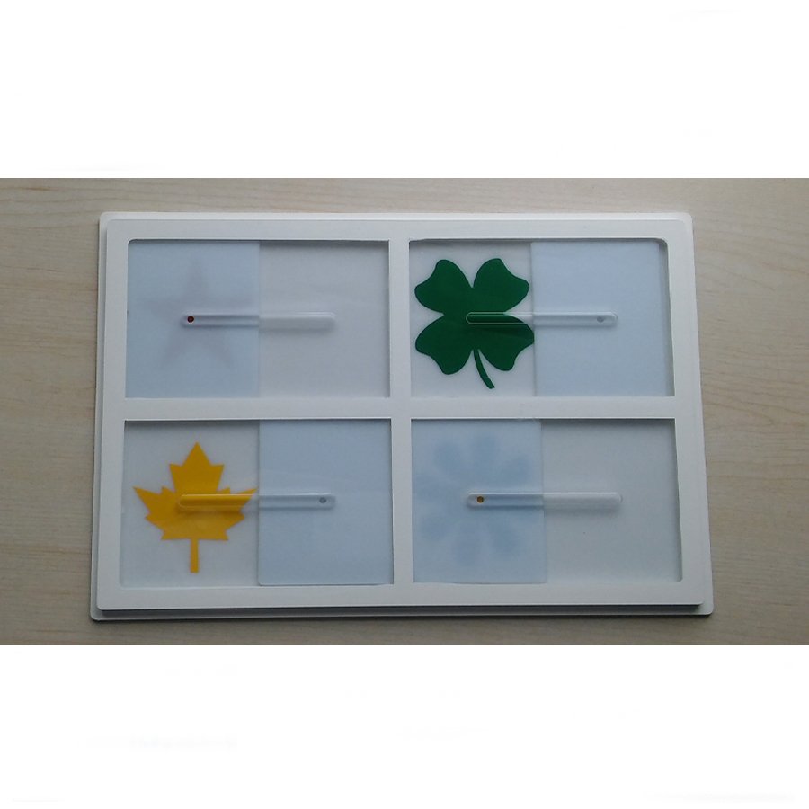 Hasta Tanımlayıcı Figürler Panosu - Kayar Kapaklı - 20x30cm