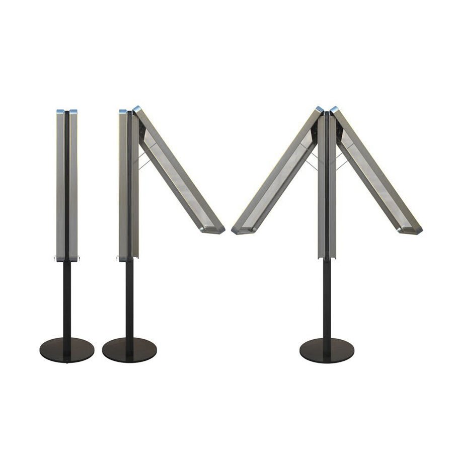 İlan Panosu - Çift Taraflı -  (81x121cm)  - Gövdeden Ayaklı