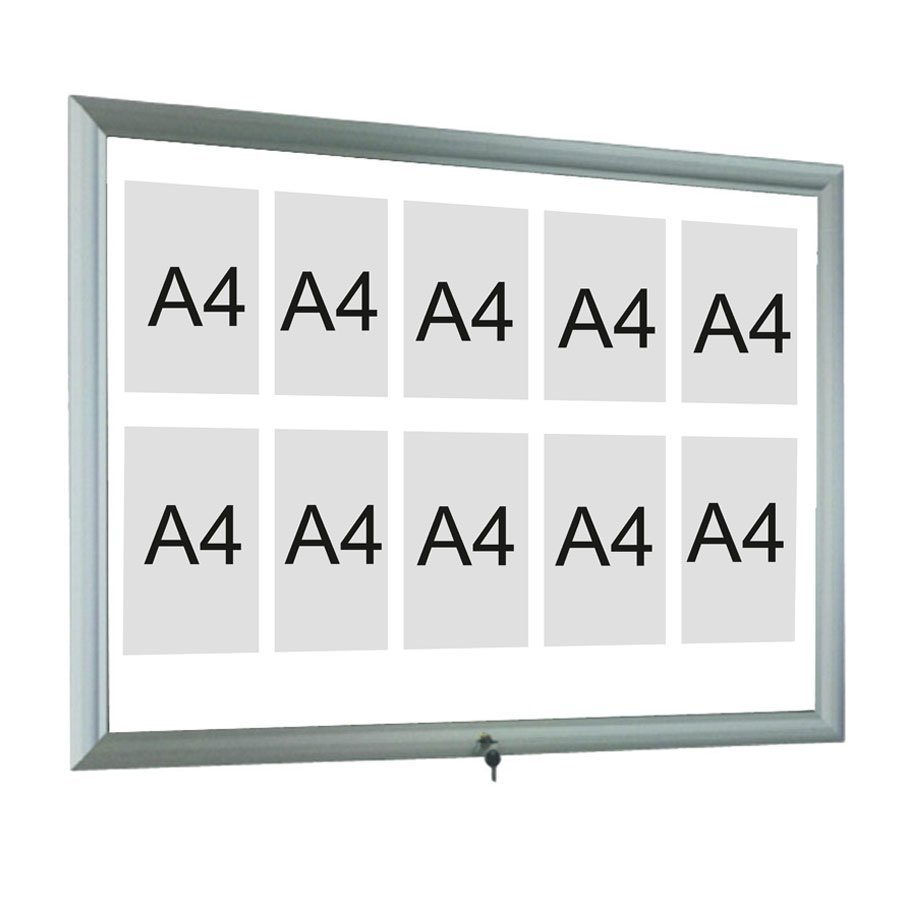 İlan Panosu - Manyetik Tutuculu - (81x121cm) - 15 A4 - Standart Seri