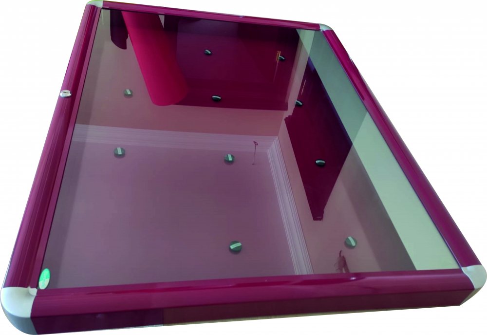 İlan Panosu - Fırsat Ürünü - 13 A4 - 81x106cm - Manyetik Tutuculu - Bordo- Fırsat Ürünü