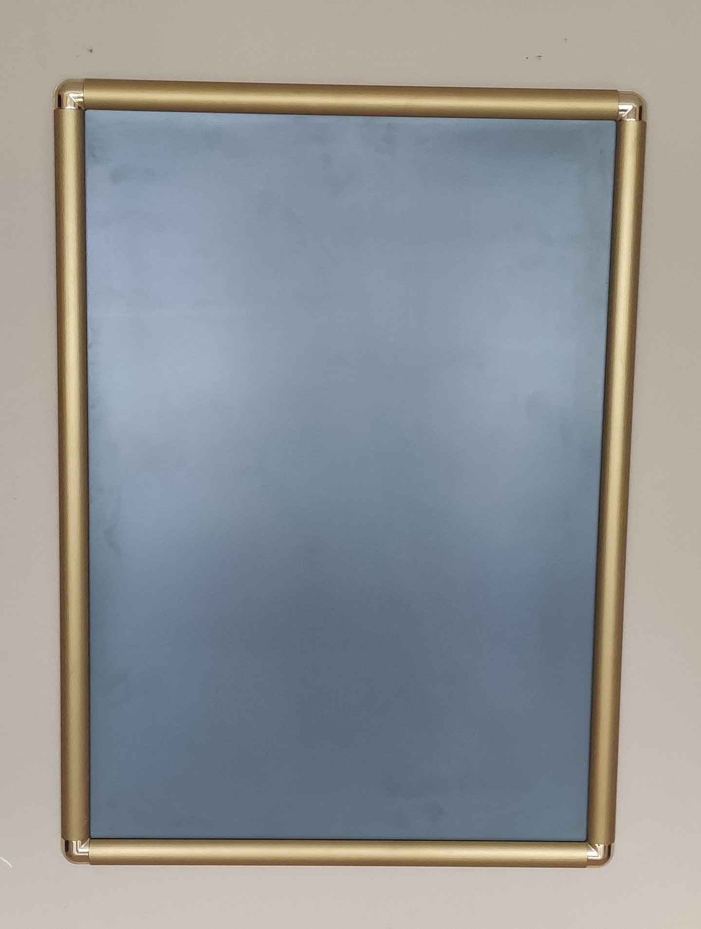 aluminum yellow frame 70x100cm