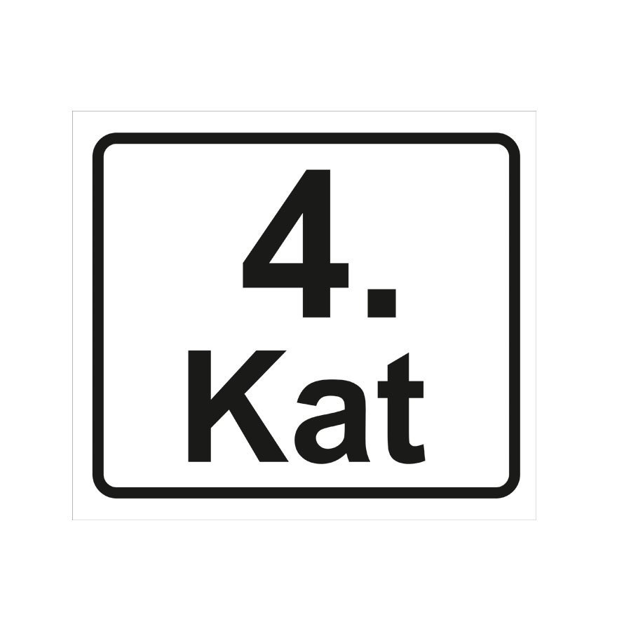 Kapı Numarası - Altın Kaplama - Model 03