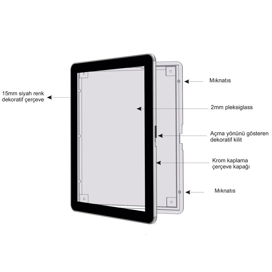 crome frame