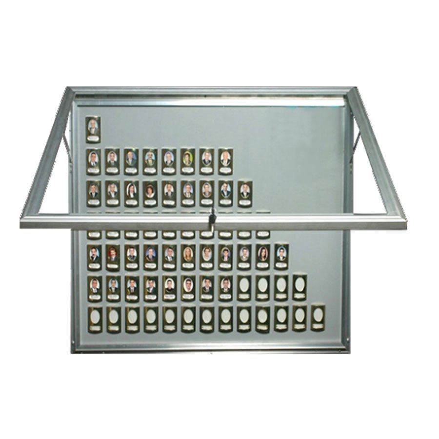 Personel Panosu - Manyetik Tutuculu - (56x76cm) - Standart Seri