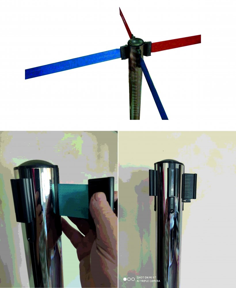 Şerit Bariyer - Kromajlı - Ayaklı - Yönlendirme Bariyeri