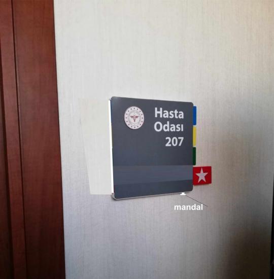 Hasta Tanımlayıcı İzolasyon Figürleri - Mandallı Model 03