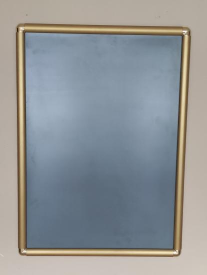 aluminum yellow frame 70x100cm