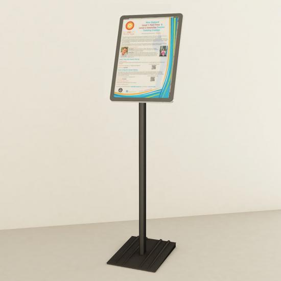 Chrome Frame (Plated) - A3 - Footed - Tablet PC Look