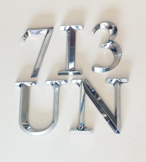 Chrome Letters (3D) Stainless Chrome Plated (20cm)