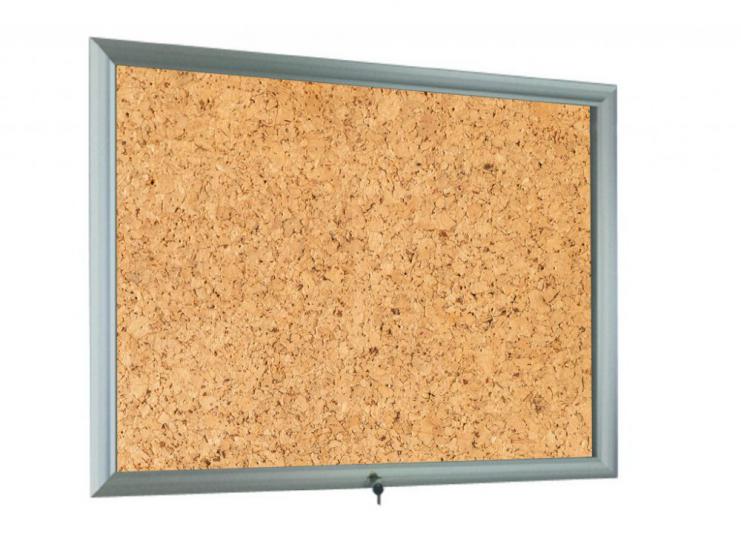 Apartman İlan Panosu - Mantar Zeminli - (81x121cm) - 15 A4 - Standart Seri